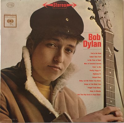Lot 153 - Bob Dylan - Self-Titled LP (US Stereo Original - CS 8579)