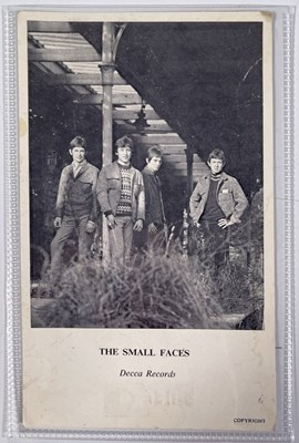 Lot 133 - THE SMALL FACES - ORIGINAL GERMAN HANDBILL AND 60S MEMORABILIA.