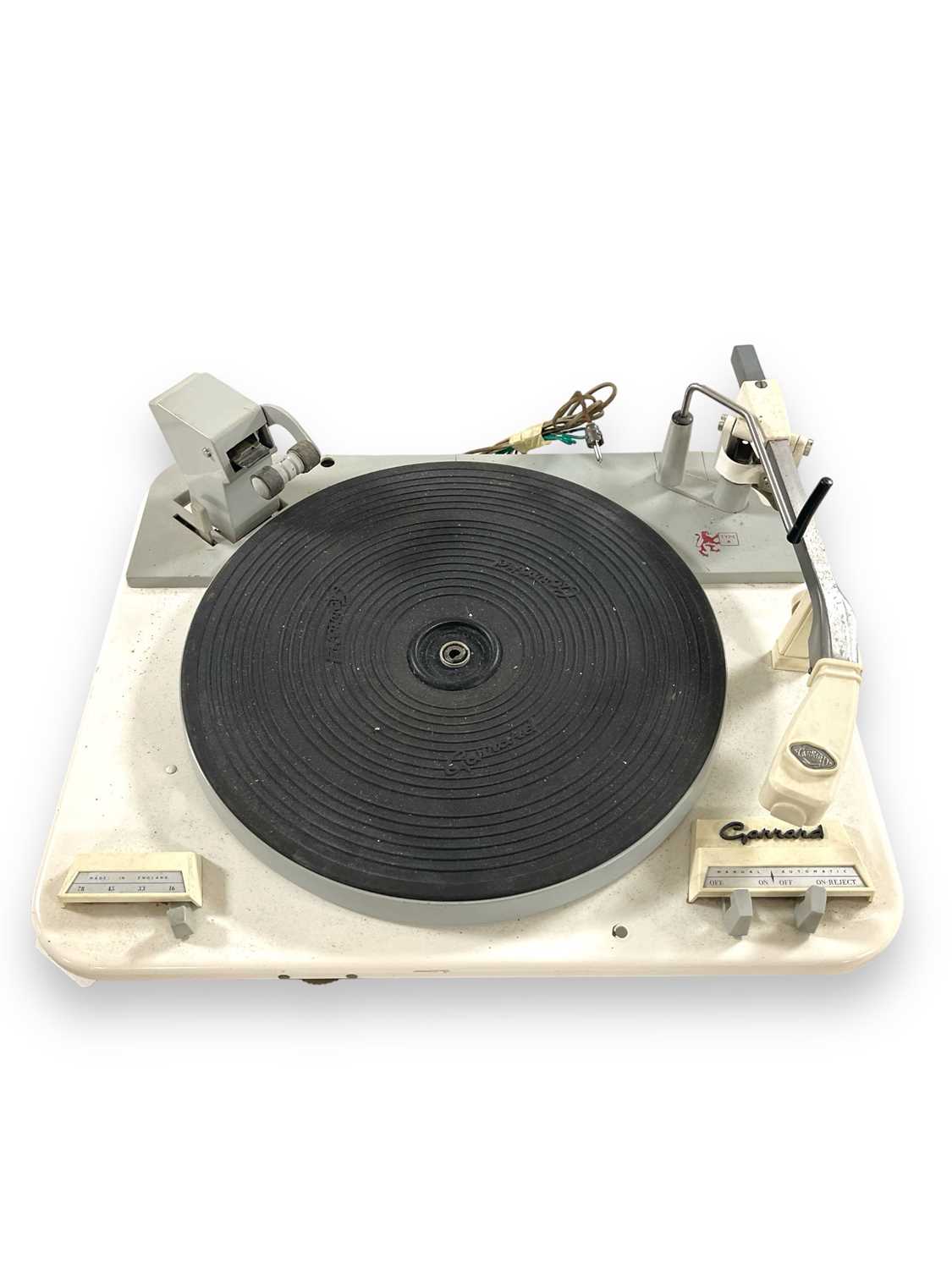 Lot 11 - GARRARD TYPE A RECORD PLAYER.