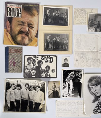 Lot 63 - BEAT  / MANCHESTER MUSIC HISTORY - BIG SOUND - POSTERS / BOOKING DOCUMENTS / PHOTOS AND MORE.