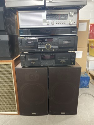 Lot 13 - ELECTRIC GUITAR & HIFI EQUIPMENT (SONY, PIONEER, NAD, TEAC).