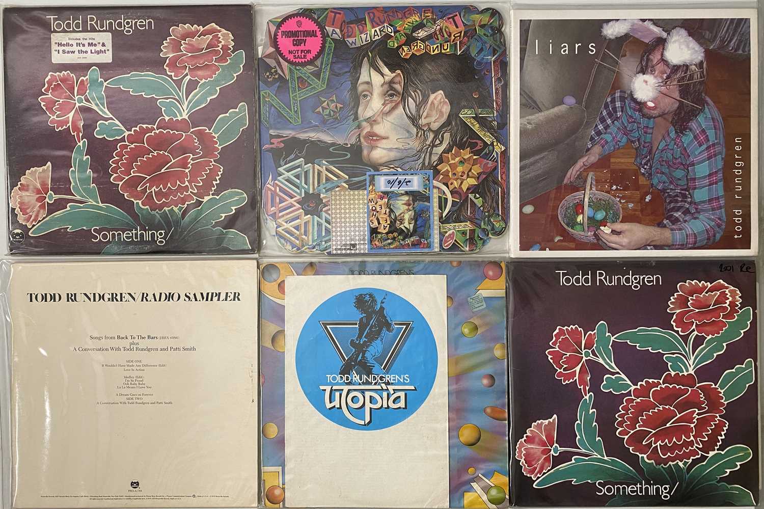 Todd Rudgren Lp Lot 376 - RUNDGREN / RELATED - LP COLLECTION