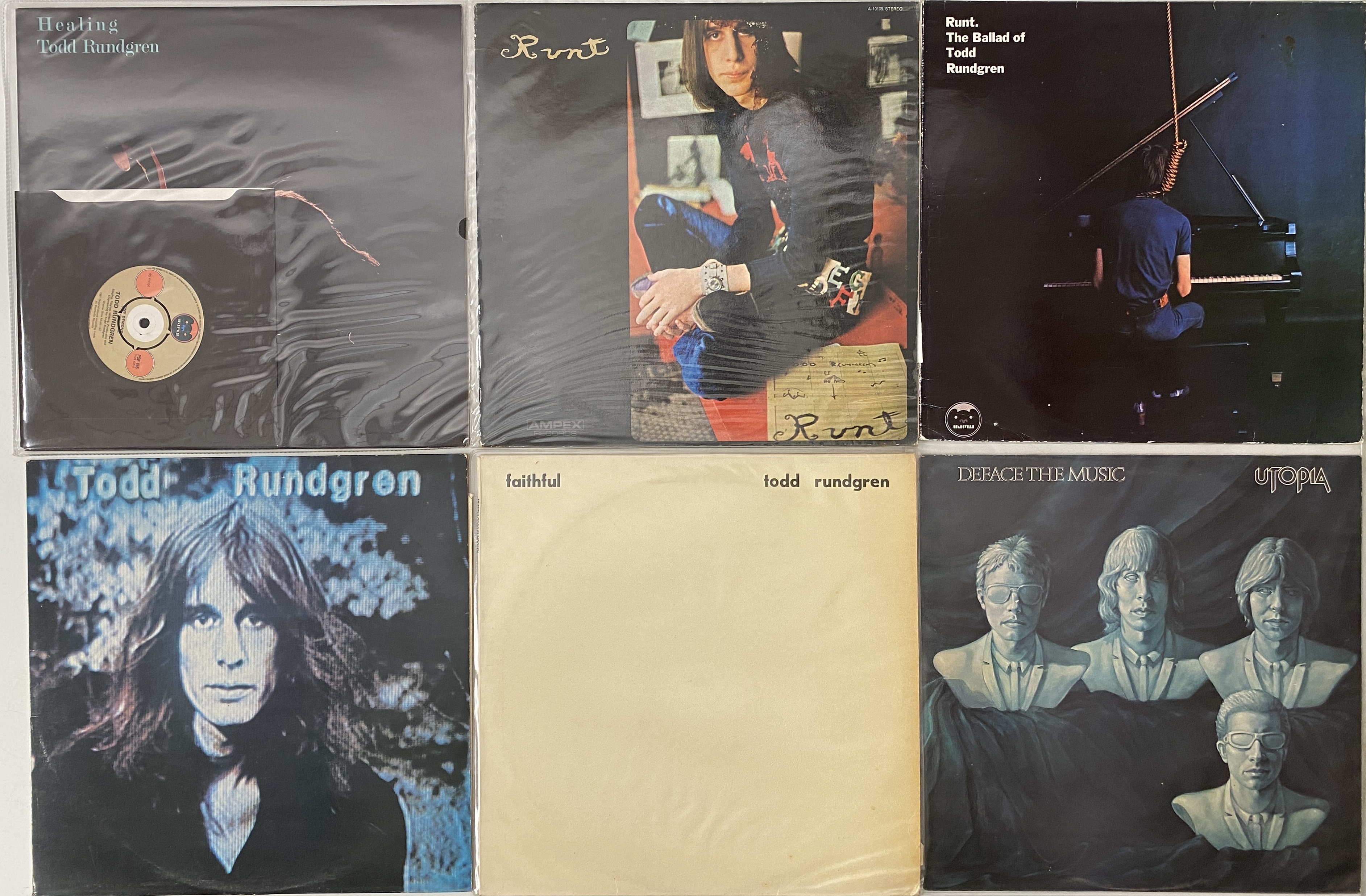 Lp 376 Lot 376 - RUNDGREN / RELATED - LP COLLECTION