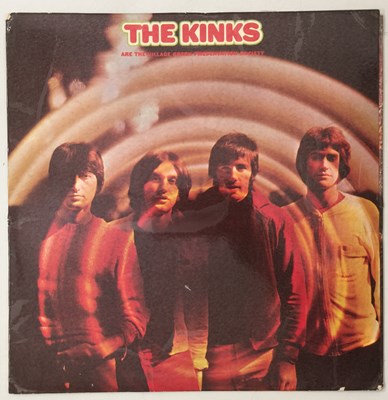 Lot 421 - THE KINKS - THE KINKS ARE THE VILLAGE GREEN PRESERVATION SOCIETY LP (ORIGINAL UK STEREO COPY - PYE NSPL 18233)