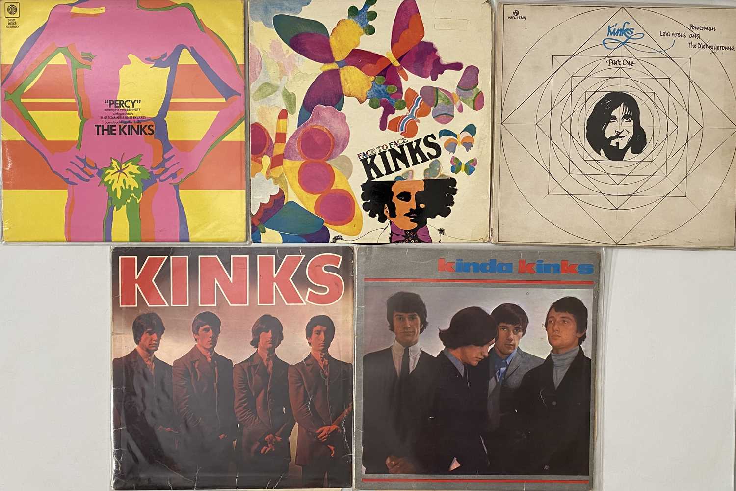 Lot 422 - THE KINKS - LP COLLECTION