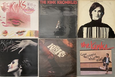 Lot 422 - THE KINKS - LP COLLECTION