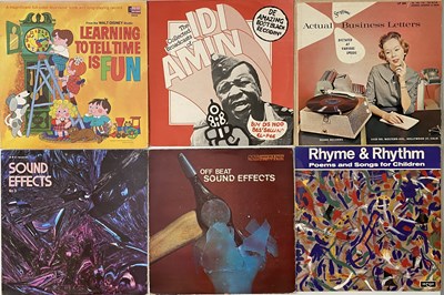 Lot 499 - SPOKEN WORD/SOUND EFFECTS - LP COLLECTION