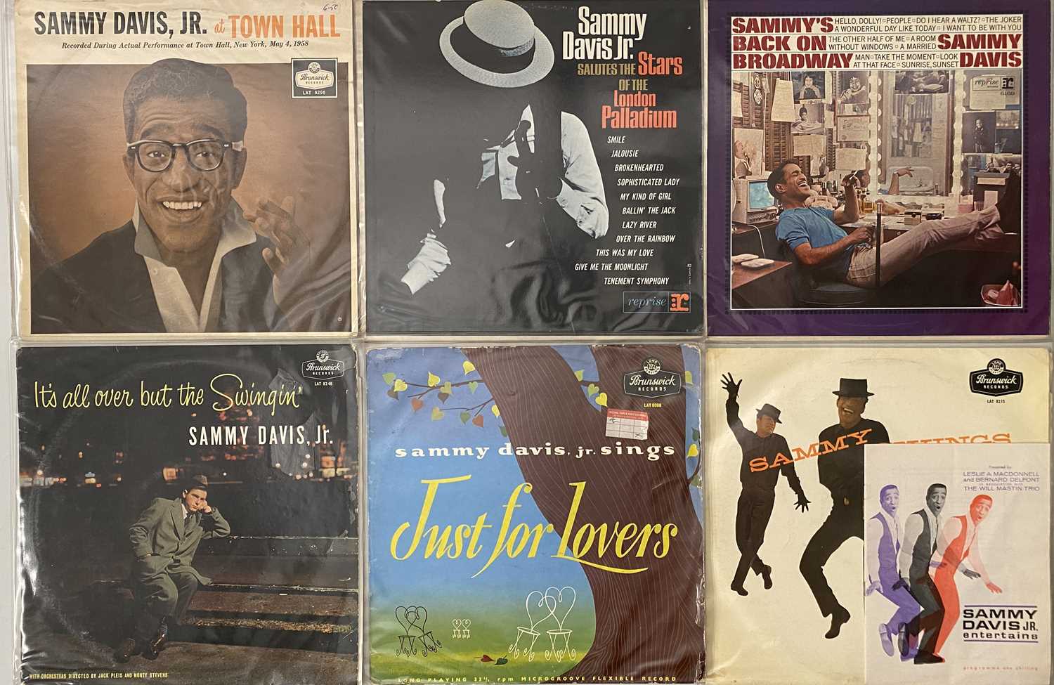 Lot 510 - SAMMY DAVIS JR - LP COLLECTION