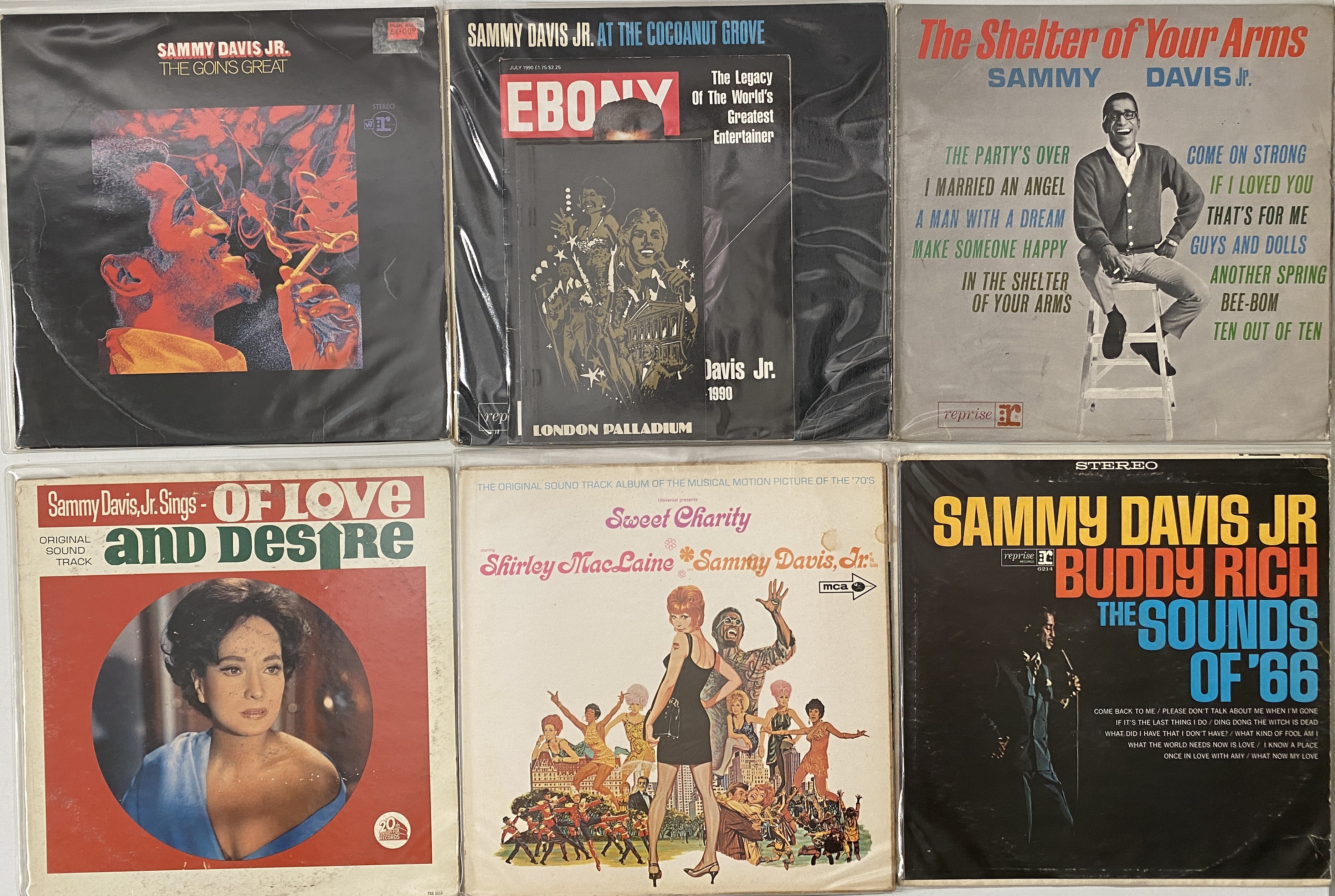 Lot 510 - SAMMY DAVIS JR - LP COLLECTION
