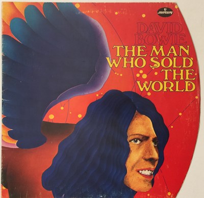 Lot 566 - DAVID BOWIE - THE MAN WHO SOLD THE WORLD LP (1972 GERMAN PRESSING - MERCURY 6338 041)