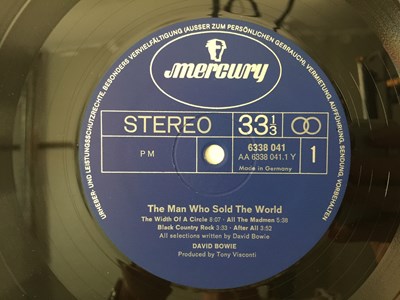 Lot 566 - DAVID BOWIE - THE MAN WHO SOLD THE WORLD LP (1972 GERMAN PRESSING - MERCURY 6338 041)