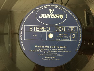 Lot 566 - DAVID BOWIE - THE MAN WHO SOLD THE WORLD LP (1972 GERMAN PRESSING - MERCURY 6338 041)