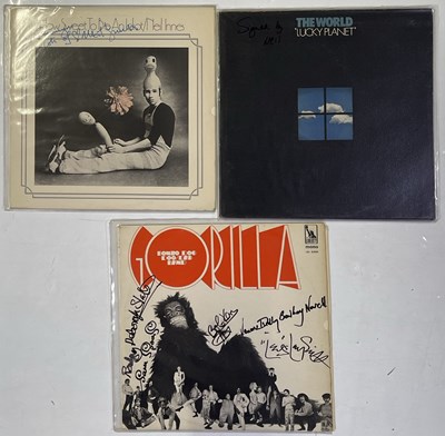 Lot 547 - BONZO DOG BAND & RELATED SIGNED LPS.