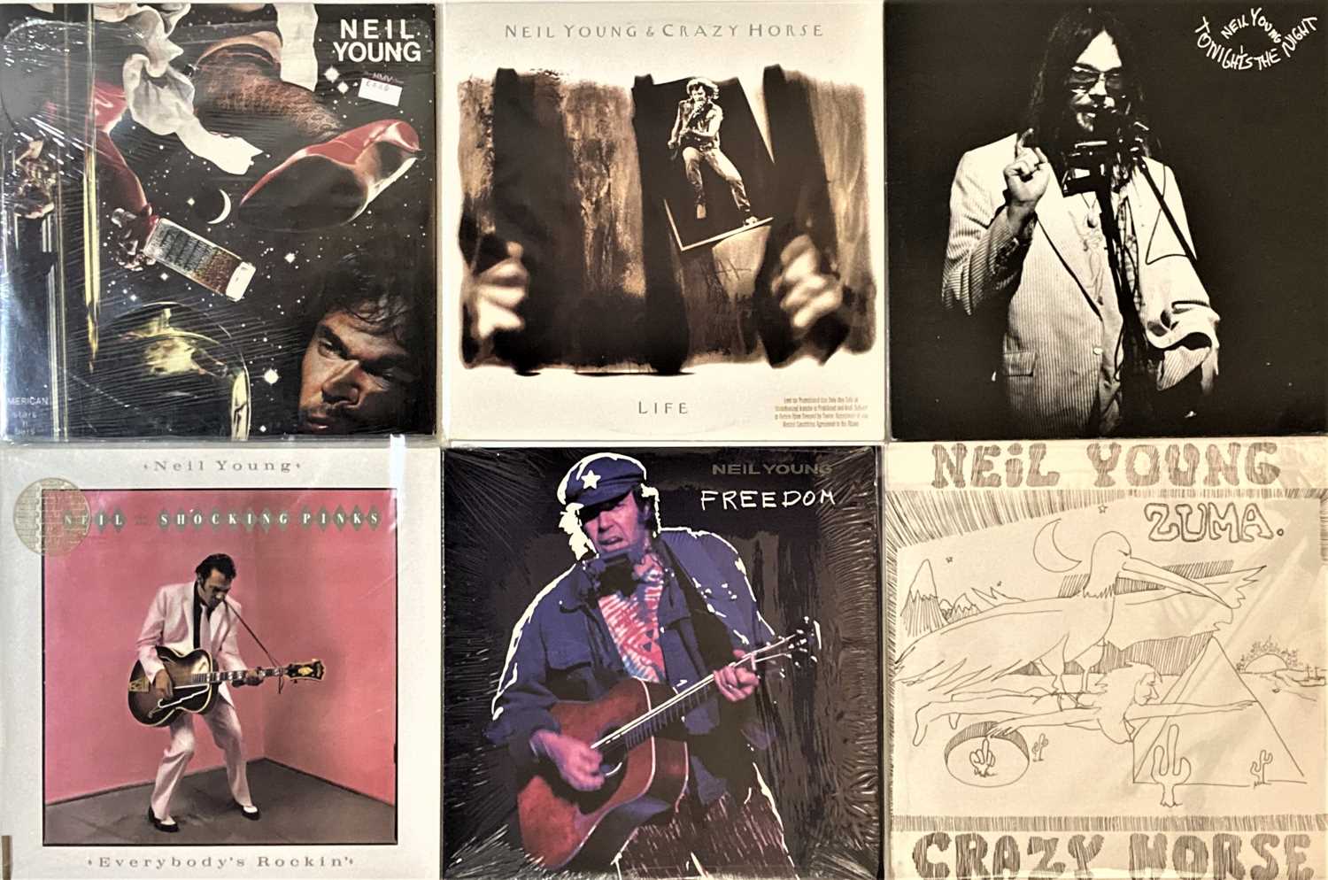 Lot 171 - NEIL YOUNG - LP COLLECTION