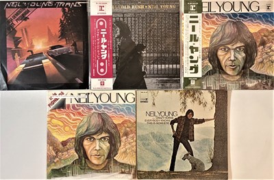 Lot 172 - NEIL YOUNG - OVERSEAS PRESSING LPs