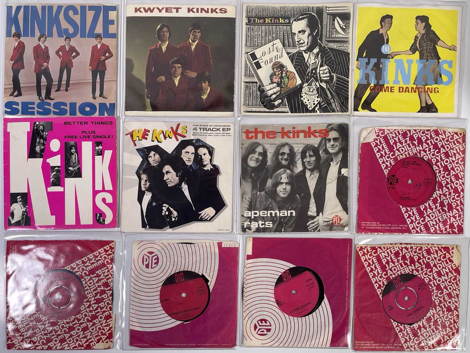 Lot 586 - DANNY'S SINGLES - THE KINKS COLLECTION