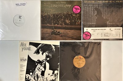 Lot 174 - NEIL YOUNG - PROMO & TEST PRESSING LPs/12"