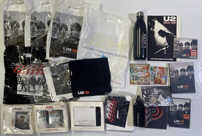 Lot 66 - U2 TOUR MERCHANDISE / COLLECTABLES.