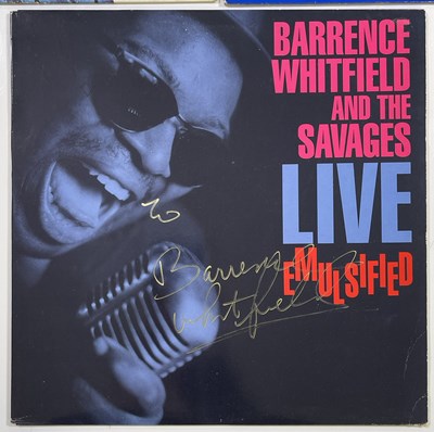 Lot 312 - SOUL - SIGNED LPS INC BARRY WHITE.
