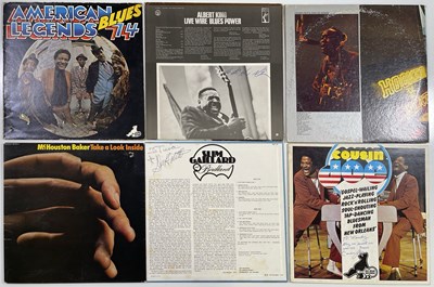 Lot 316 - BLUES - SIGNED LP SLEEVES INC JOHN LEE HOOKER.