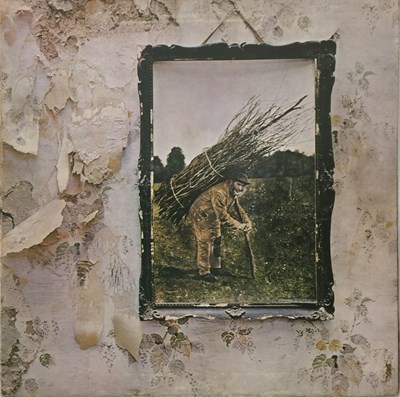 Lot 701 - LED ZEPPELIN - IV LP (2401012 - STOCK UK ORIGINAL - 'PETER GRANT' W/ CORRECTED FEATHER)