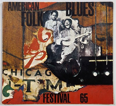 Lot 317 - AMERICAN BLUES FESTIVAL 1965 PROGRAMME SIGNED BY PERFORMING ARTISTS.