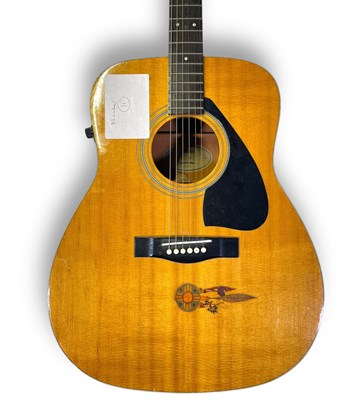 Lot 2310048 - YAMAHA FG-405 ACOUSTIC ELECTRIC GUITAR.