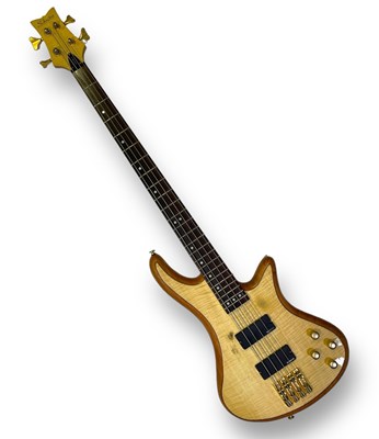 Lot 54 - SCHECTER DIAMOND SERIES BASS GUITAR.