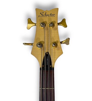 Lot 54 - SCHECTER DIAMOND SERIES BASS GUITAR.