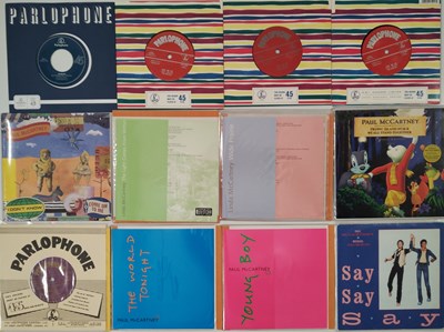 Lot 607 - THE BEATLES AND RELATED SOLO 7" COLLECTION (MODERN/ REISSUES)