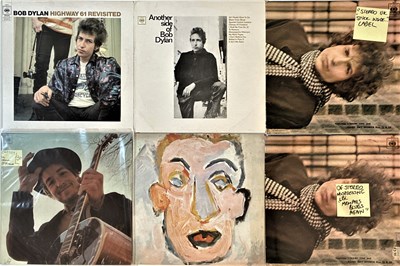 Lot 162 - Bob Dylan - UK Orange Label CBS Press LPs
