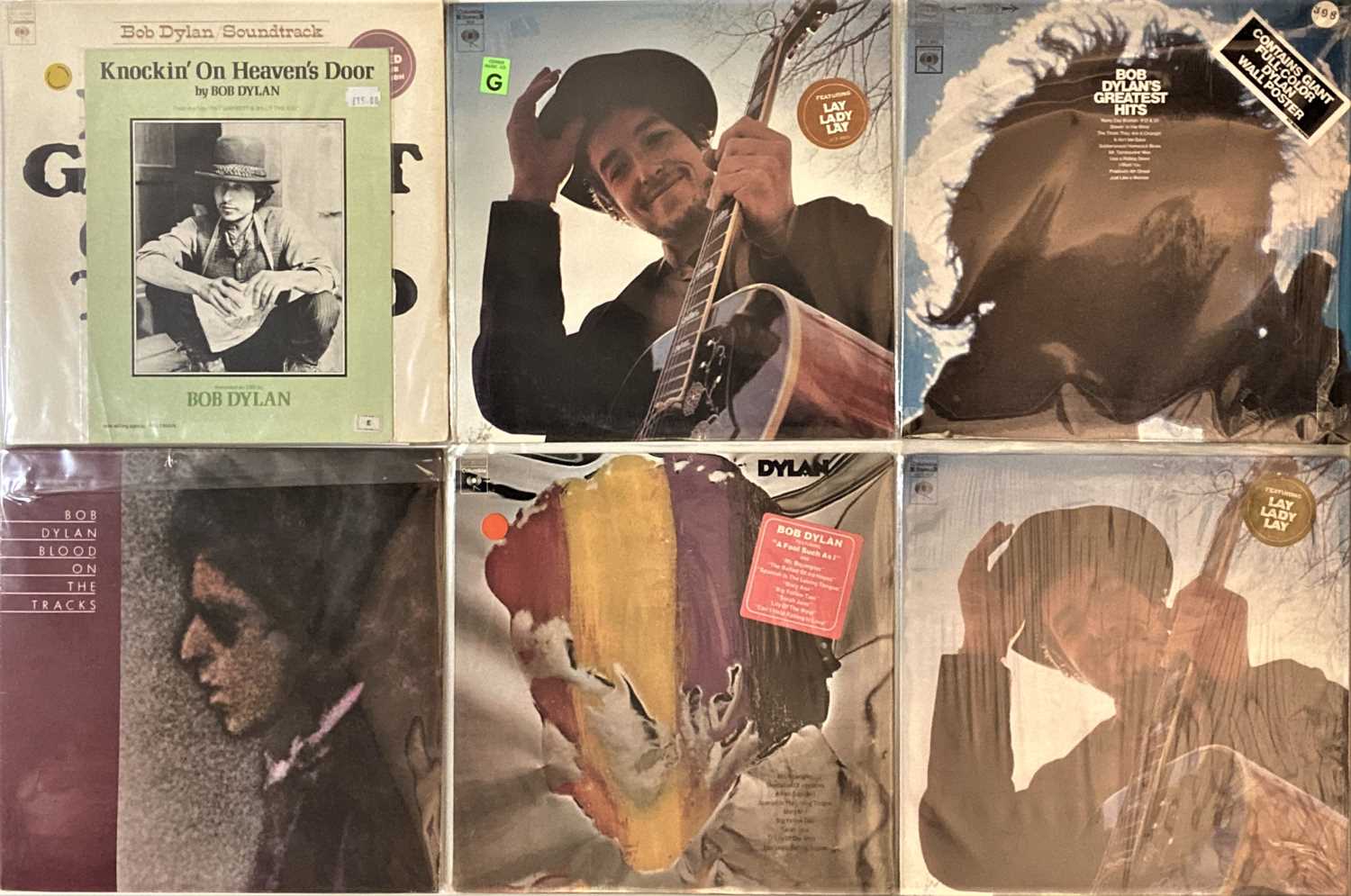 Lot 163 Bob Dylan LPs (Sealed/ Shrinkwrapped)