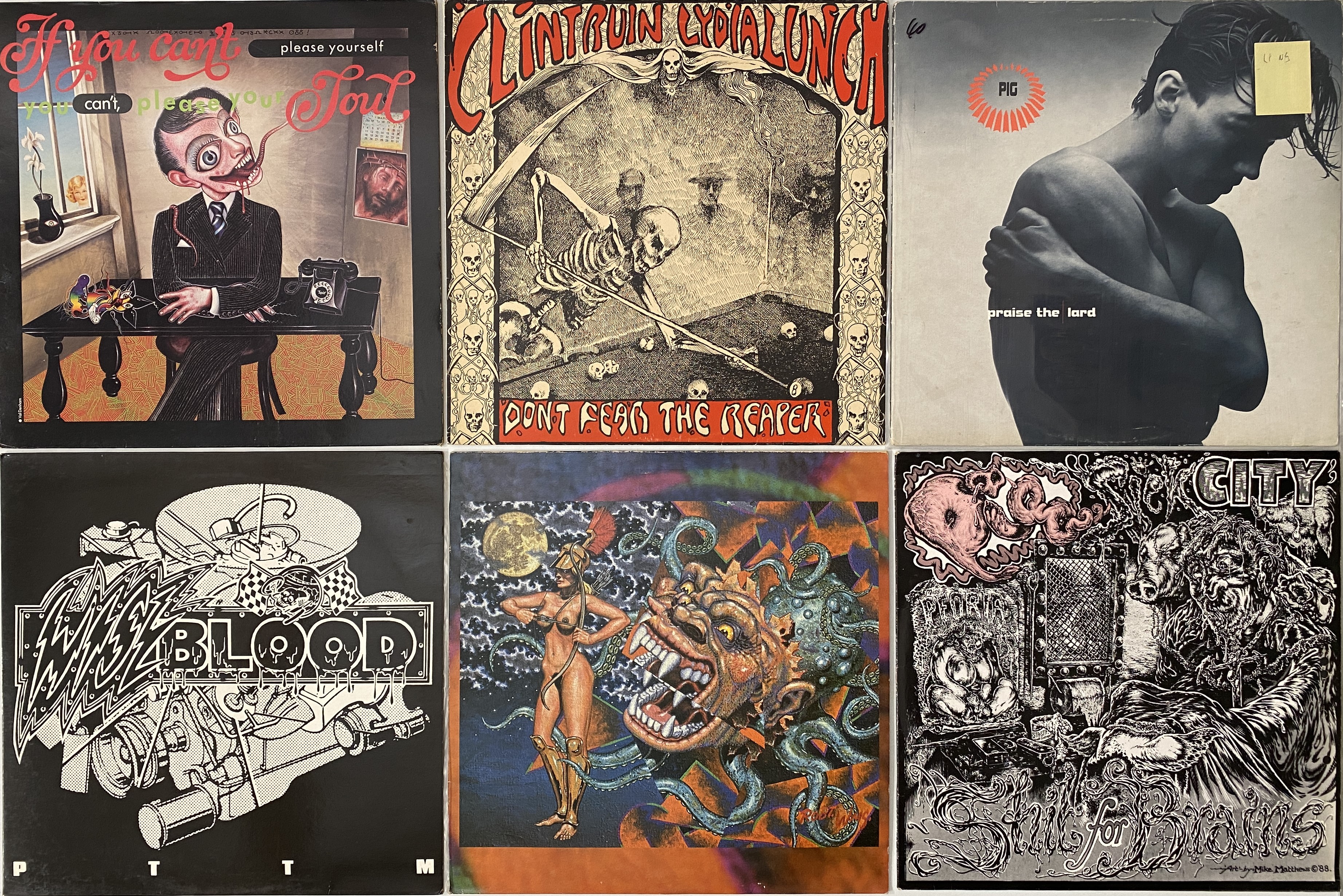 Lot 619 - INDUSTRIAL/ EXPERIMENTAL/ ELECTRONIC - LPs/
