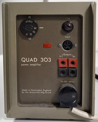 Lot 18 - QUAD 303 AMPLIFIER.