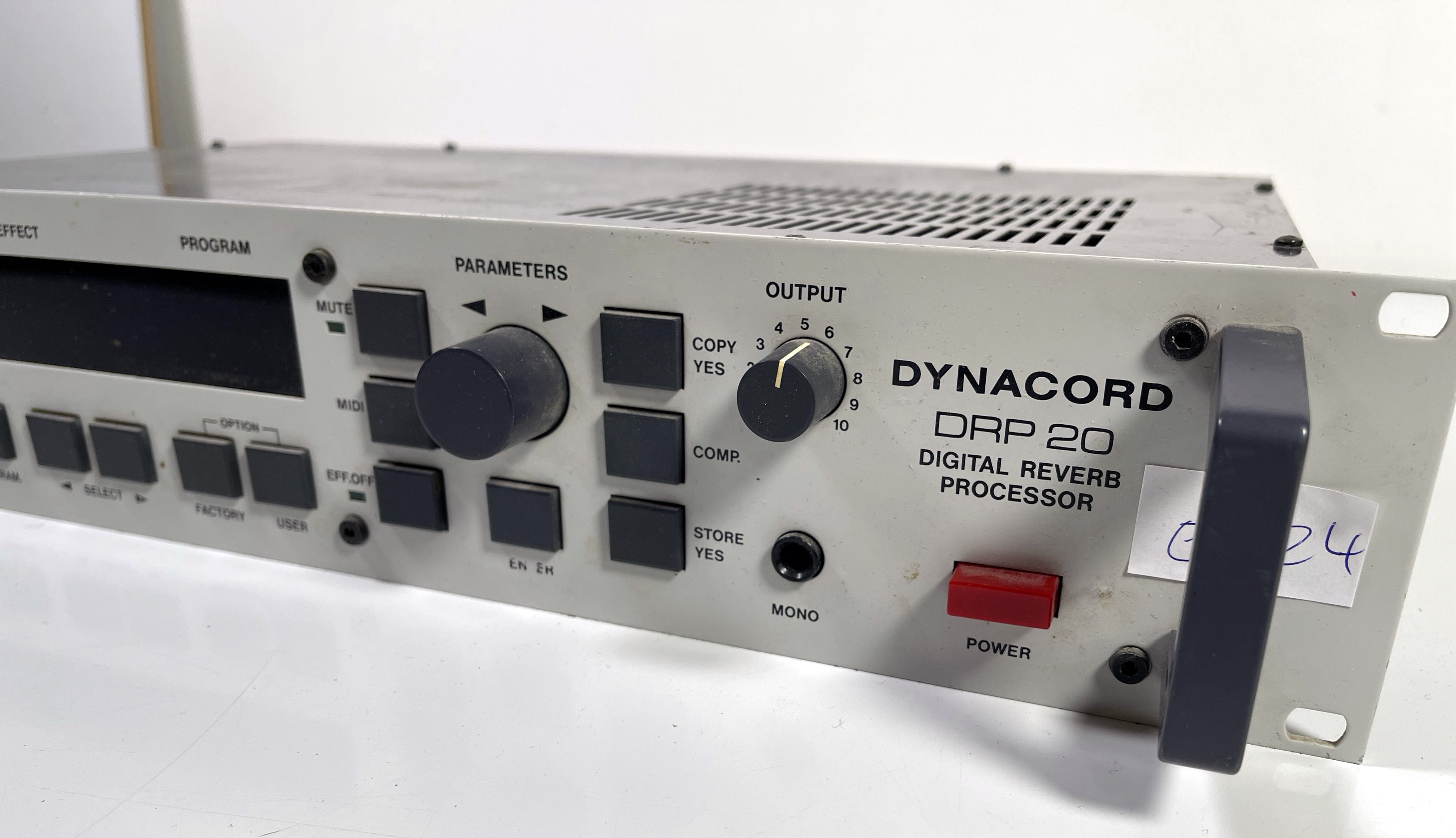 Lot 23 - DYNACORD DRP 20 DIGITAL REVERB PROCESSOR.