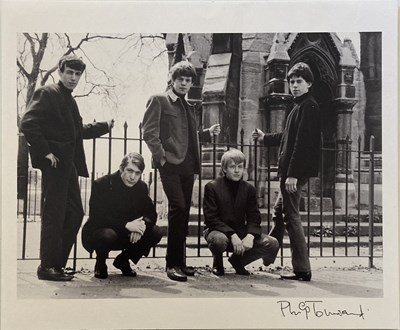 Lot 469 - ROLLING STONES PHILIP TOWNSEND SIGNED PHOTO