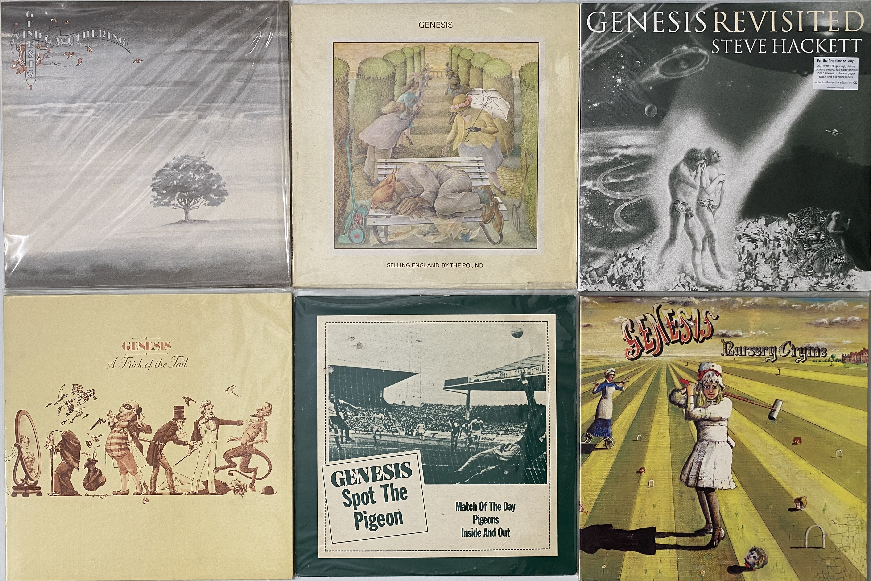 Lot 637 - GENESIS AND RELATED - LP COLLECTION (INC BOX