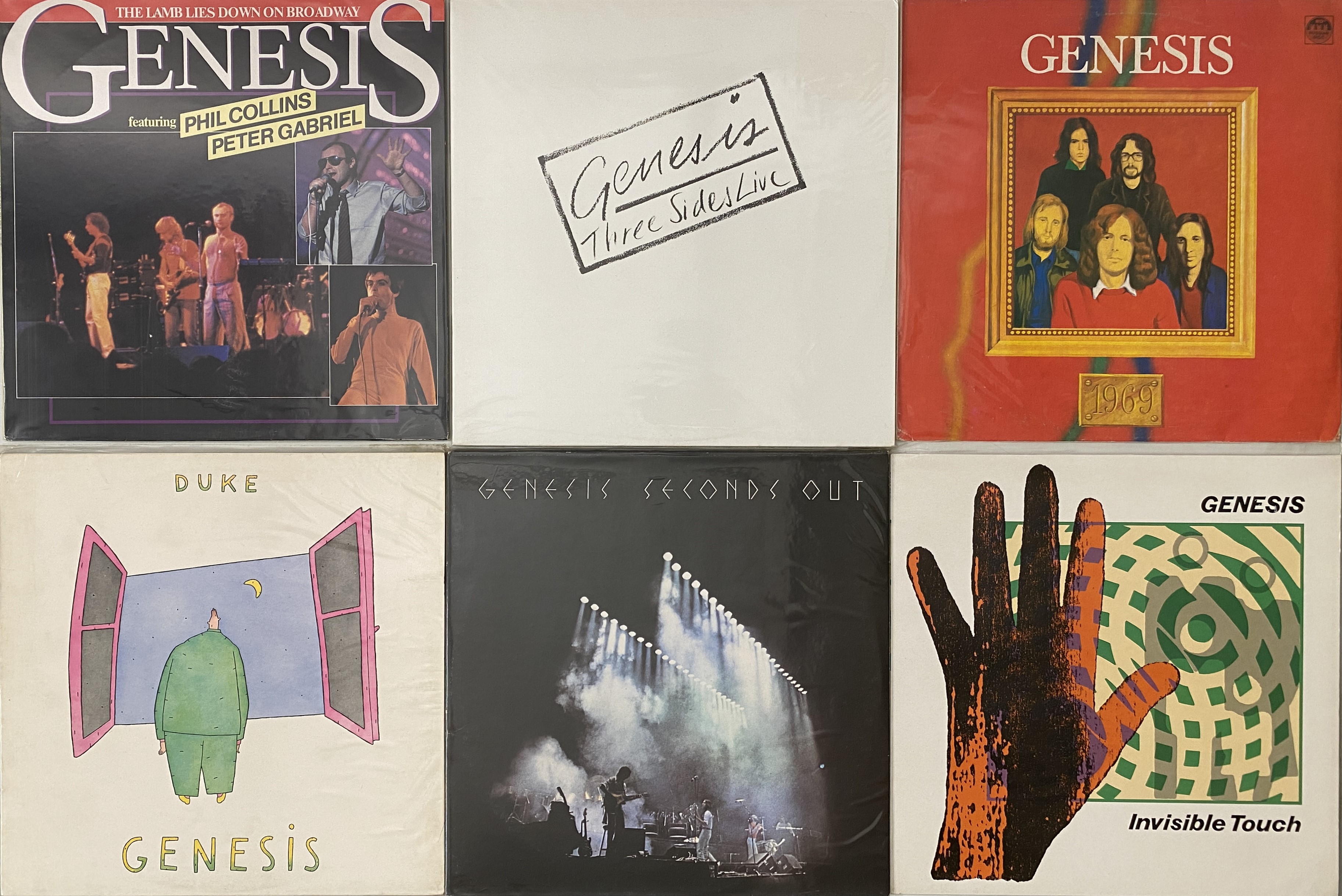 Lot 637 - GENESIS AND RELATED - LP COLLECTION (INC BOX