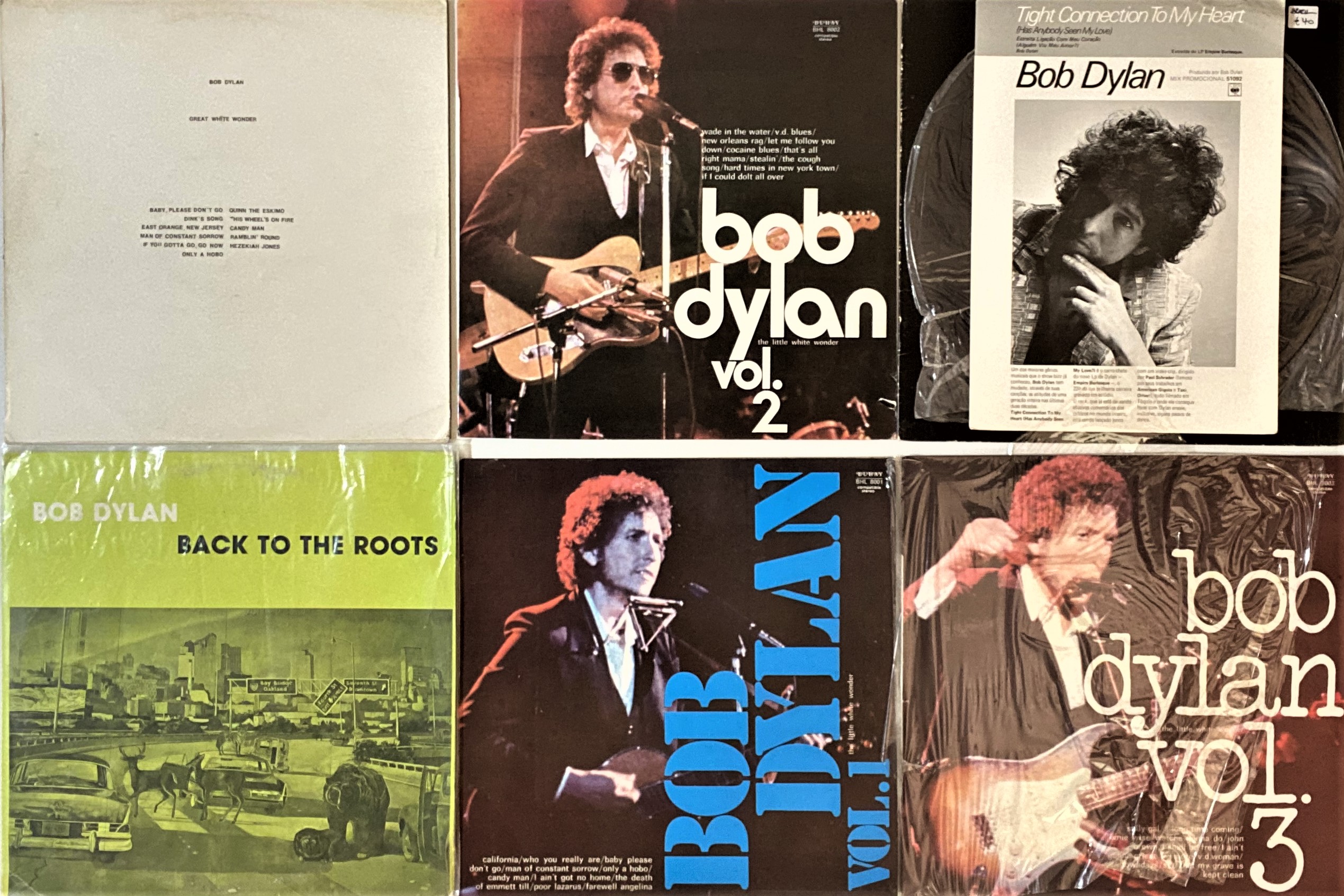 Lot 165 - Bob Dylan - LPs (Overseas/ Private