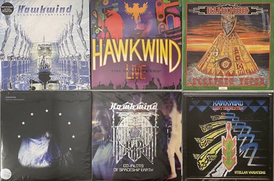 Lot 648 - HAWKWIND - LP PACK (MODERN PRESSINGS)