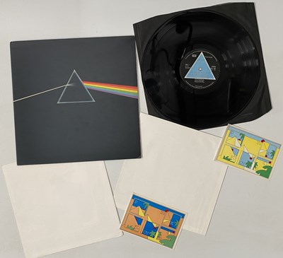 Lot 656 - PINK FLOYD - THE DARK SIDE OF THE MOON LP (UK COMPLETE SOLID TRIANGLE - SHVL 804)