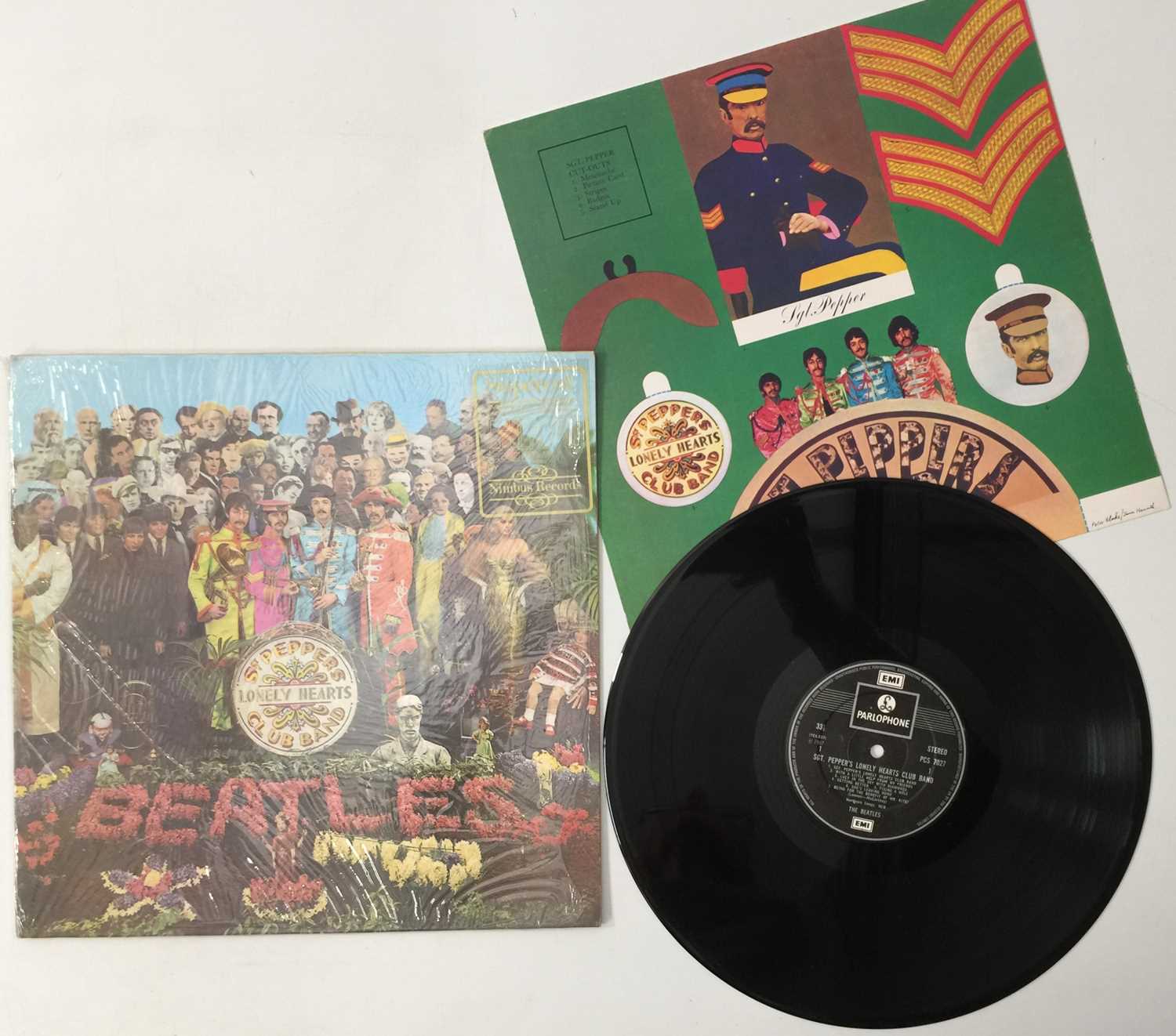 Lot 658 - THE BEATLES - SGT PEPPERS LONELY HEARTS CLUB BAND LP (NIMBUS AUDIOPHILE REMASTER - PCS 7027)