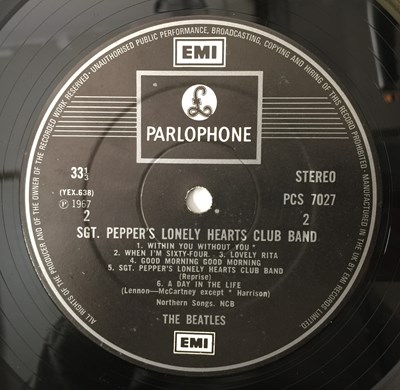 Lot 658 - THE BEATLES - SGT PEPPERS LONELY HEARTS CLUB BAND LP (NIMBUS AUDIOPHILE REMASTER - PCS 7027)