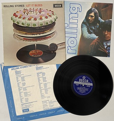 Lot 667 - THE ROLLING STONES - LET IT BLEED LP (COMPLETE W/ POSTER - ORIGINAL UK STEREO - SKL 5025)