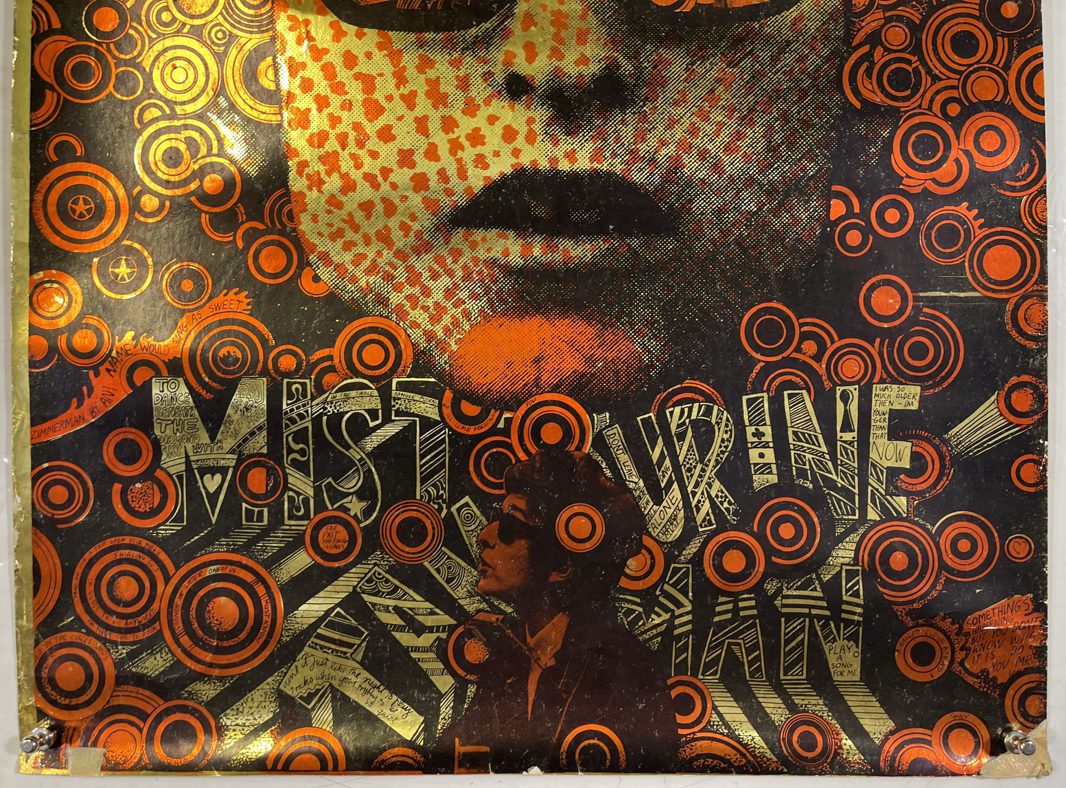 Lot 232 - MARTIN SHARP - BOB DYLAN - BLOWIN' IN THE