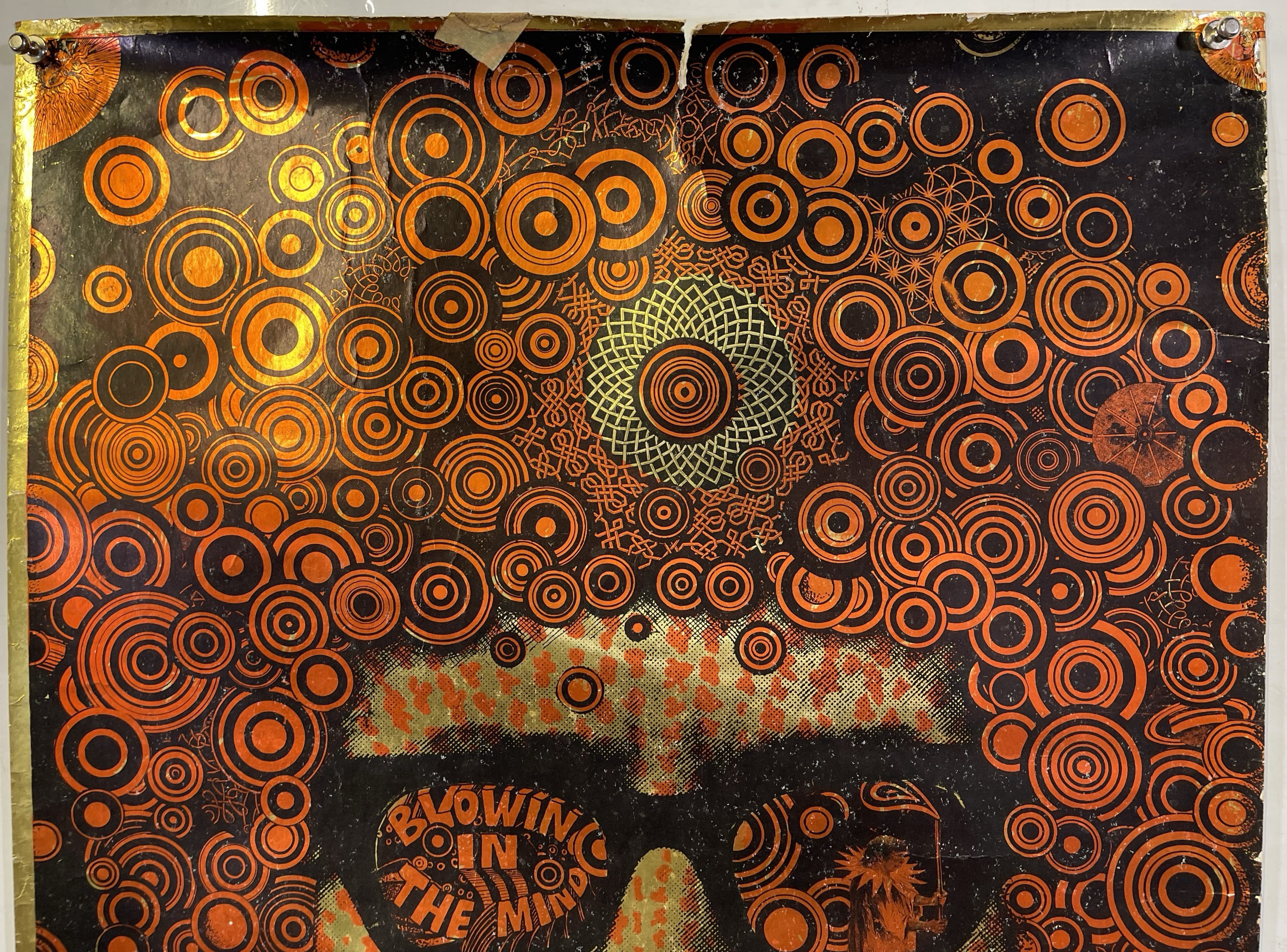 Lot 232 - MARTIN SHARP - BOB DYLAN - BLOWIN' IN THE