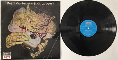 Lot 678 - BLACK CAT BONES - BARBED WIRE SANDWICH LP (ORIGINAL UK STEREO COPY - SDN 15)