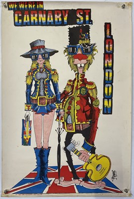 Lot 2310234 - 1960S / 70S POSTERS INC ORIGINAL CARNABY ST POSTER BY 'HANS'.