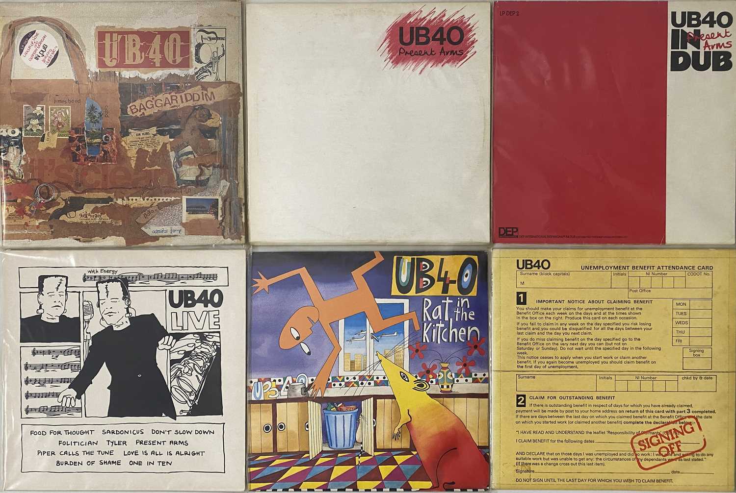 Lot 737 - UB40 - LP / 12" COLLECTION