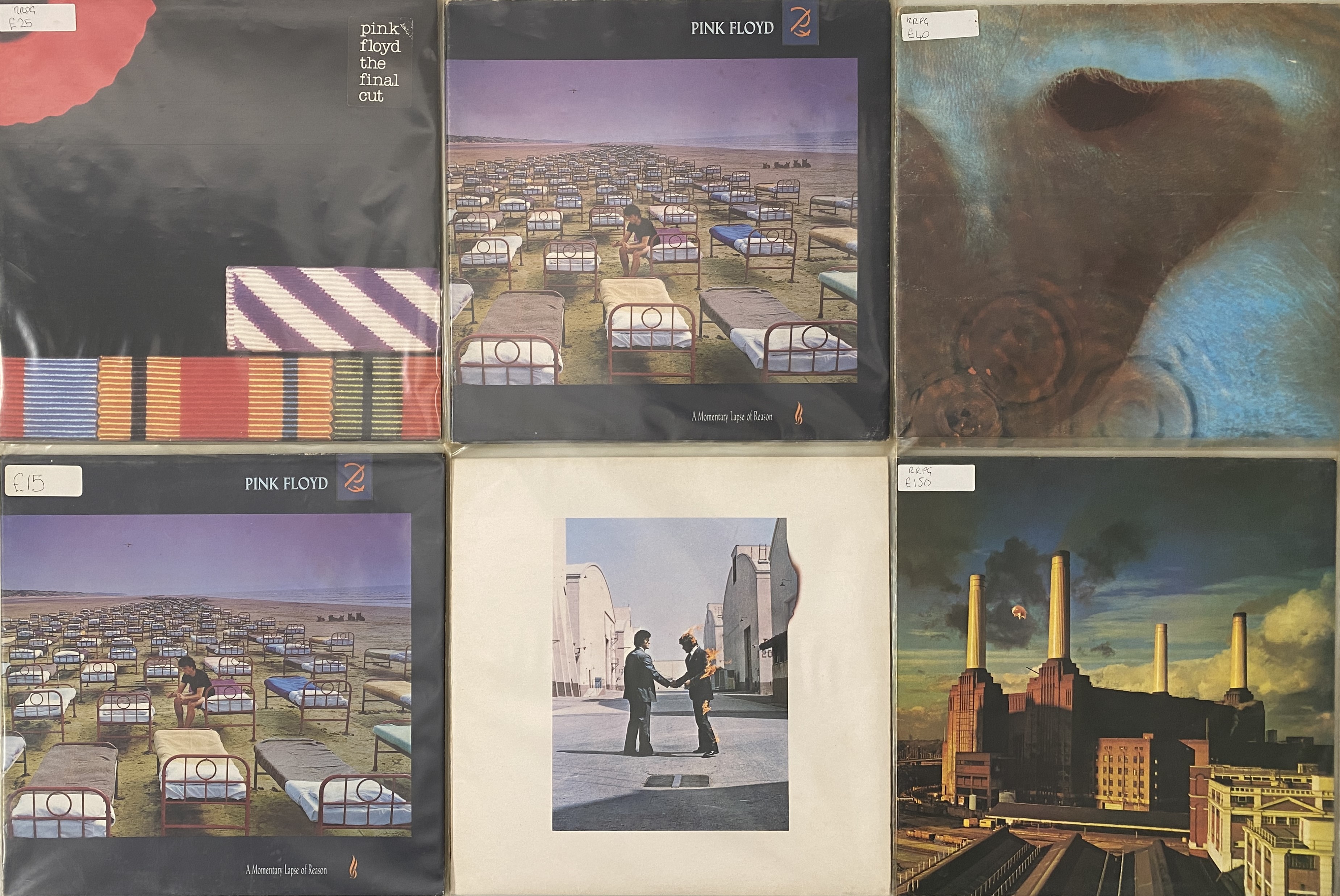 Pink Floyd Complete Collection Lot 738 - PINK FLOYD - LP COLLECTION